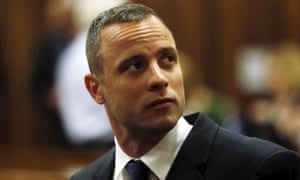 Pistorius在法庭上。