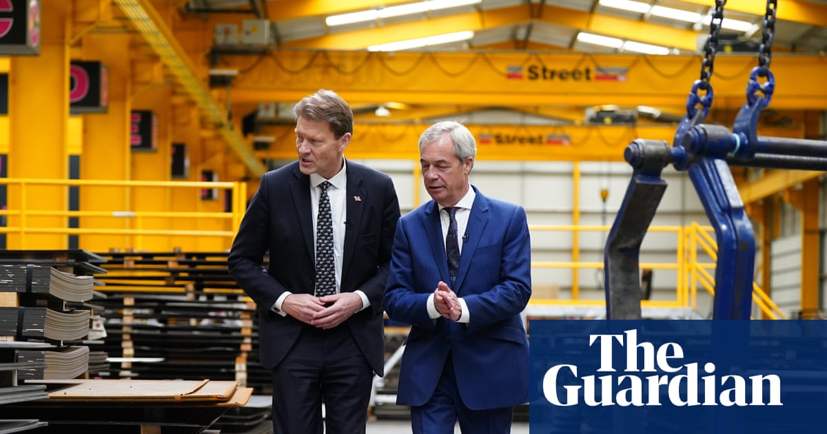 Reform UK asks steel bosses to draft alternative strategy' for industry