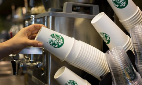 Starbucks will charge customers extra if they buy coffee in single-use cup.