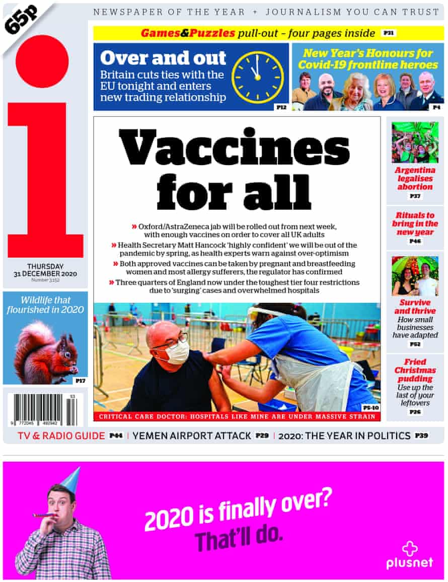 i front page new year’s eve