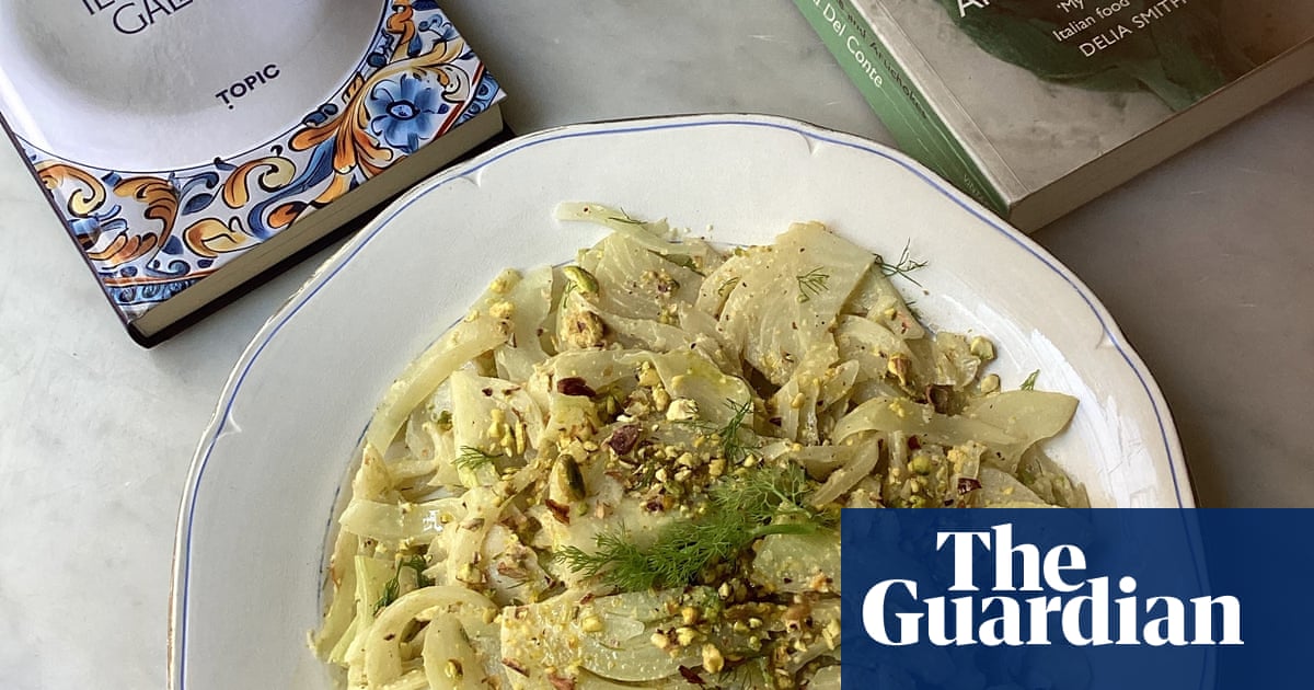 Rachel Roddy's homage to Anna del Conte and Vincenzo Corrado's fennel with pistachio, lemon and anchovy sauce | A kitchen in Rome
