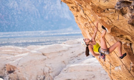 Sports scientist Anika Frühauf says climbing therapy ‘was shown to reduce depression and anxiety as well as enhance self-efficacy’.