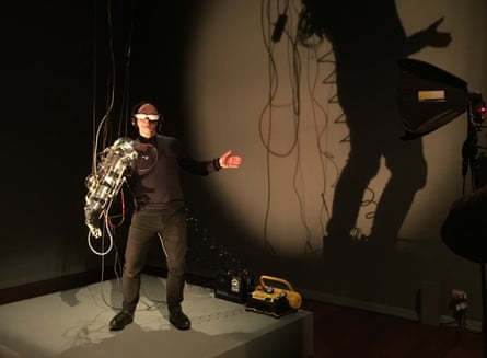 Re-Wired / Re-Mixed: Event for Dismembered Body, by the performance artist Stelarc at Radical Ecologies at Perth Institute of Contemporary Art in August.