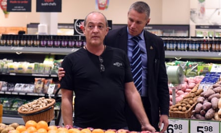 Tony Abbott supermarket heckler
