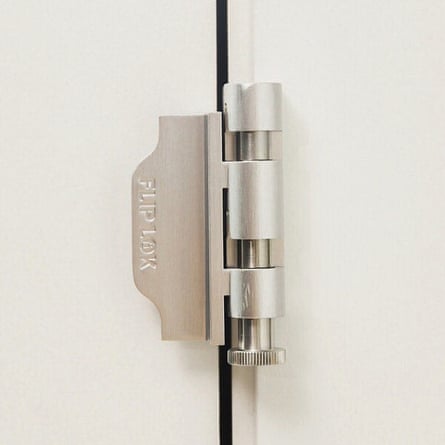 FlipLok High Security Door Lock, Bronze