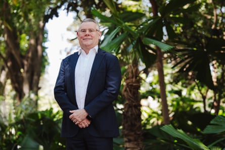 Environment minister Murray Watt in a forest
