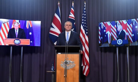 Australia, UK and the US launch security pact AUKUS via videolink