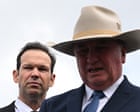 Australian news live: Canavan and Joyce attend anti-abortion rally and back controversial bill; Rinehart owns $1.5bn of SpaceX shares