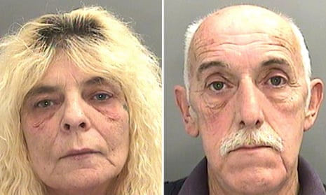 A judge at Cardiff crown court sentenced Peter Griffiths to 21 years in jail and his wife, Avril Griffiths, to 15 years. 