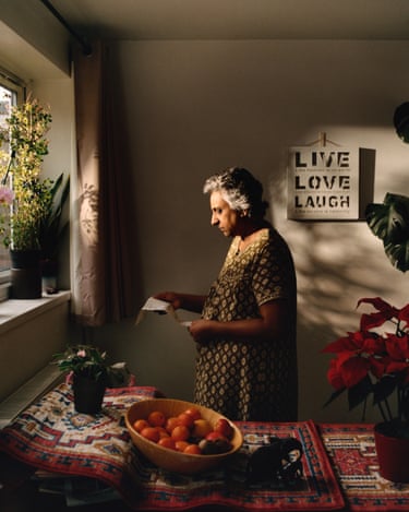Letter from the NHS, Stevenage by Vivek Vadoliya ‘My mother Sumitra awaiting results for her illness.’ Vadoliya’s work spans documentary, fashion, and portraiture