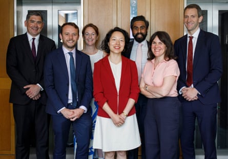 A group of MPs standing together for a photograph