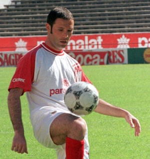 Jean-Marc Bosman at Benfica’s training centre.