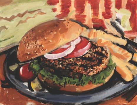 Amy’s Veggie Burger, 2012.