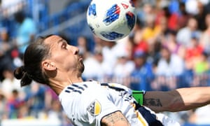 Los Angeles Galaxy forward Zlatan Ibrahimovic