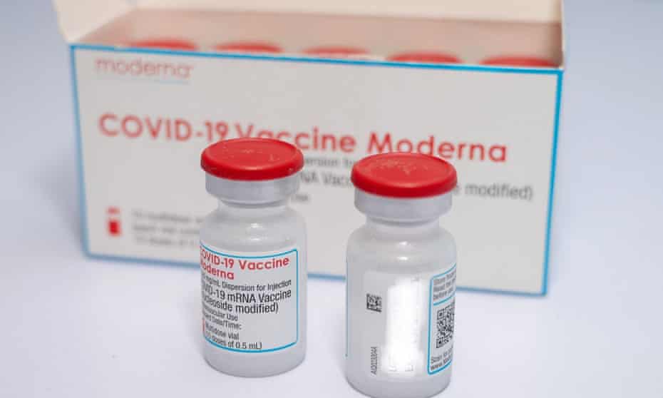 The US has dispatched 2.5m doses of the Moderna coronavirus vaccine to Taiwan.