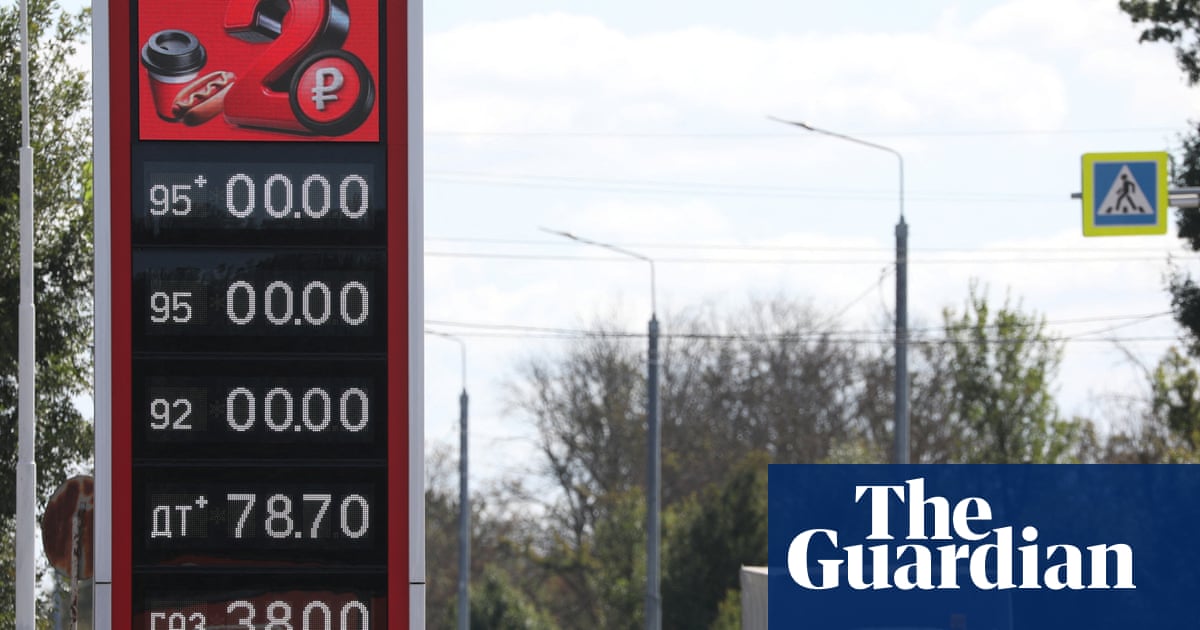 Crimea oil refinery burns as Russia feels effects on fuel supply