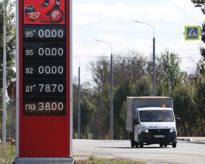 Ukraine war briefing: Crimea oil refinery burns as Russia feels effects on fuel supply