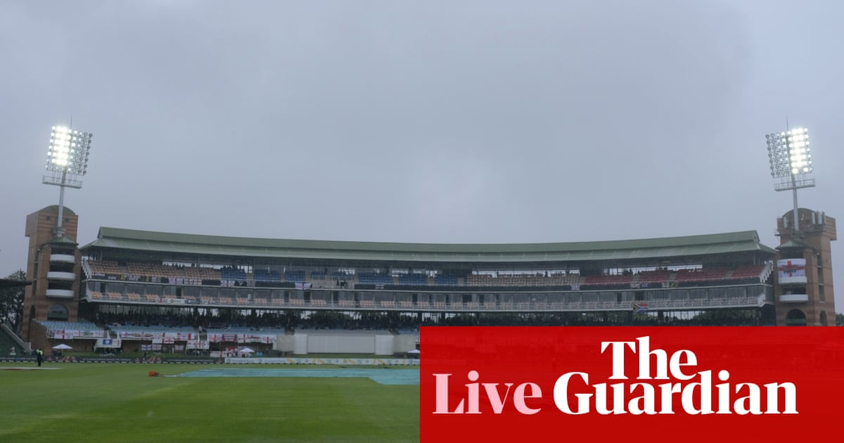 South Africa v England: third Test, day three, rain stops play – live!