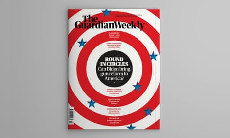 The cover of the 2 April edition of Guardian Weekly. 