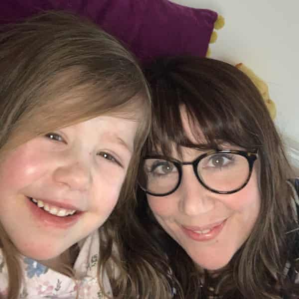 Jessica Barker and her daughter Maisie