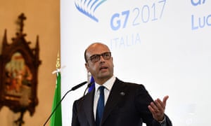 Italy Foreign Minister Angelino Alfano