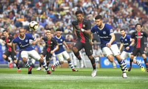 NWM Schalke play Bayer Leverkusen in Pro Evolution Soccer 2019.
