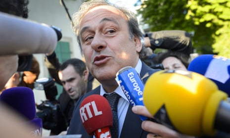The former Uefa president Michel Platini, pictured in 2016.