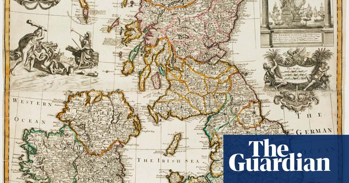 Looking down on Britain – maps of the UK across time | Books | The Guardian