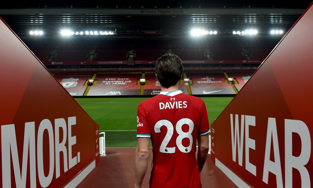 One of football’s Ben Davies has a look around Anfield.