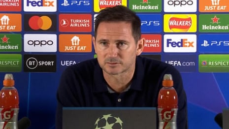 Frank Lampard: Chelsea played 'exactly how I wanted' in defeat against Real Madrid – video