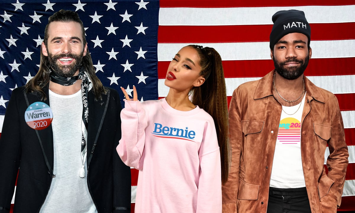 From Ariana Grande To Donald Glover The Celebrities Endorsing Democrats For President Democrats The Guardian