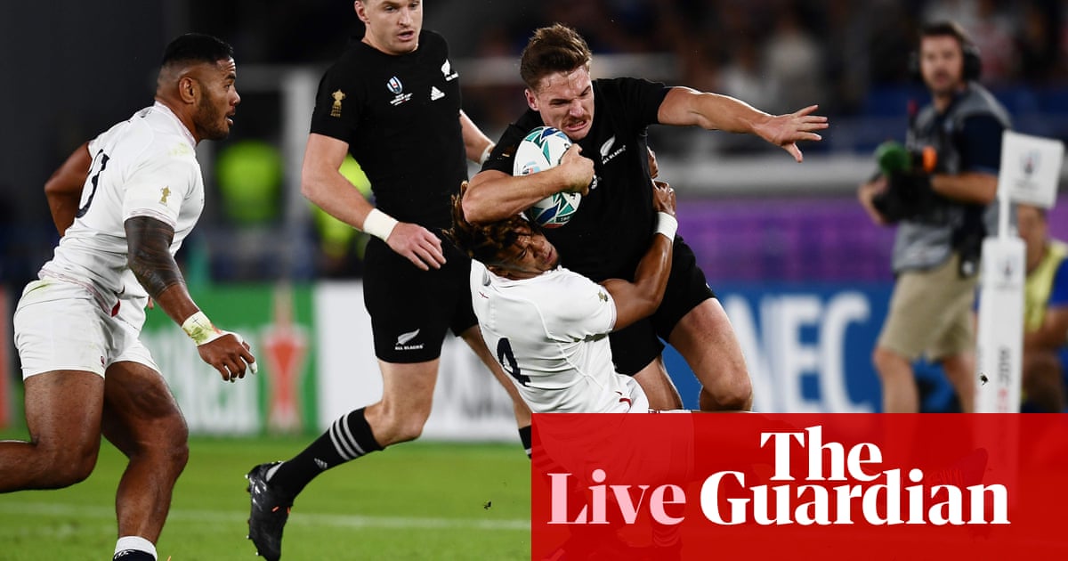 England v New Zealand: Rugby World Cup 2019, semi-final – live!