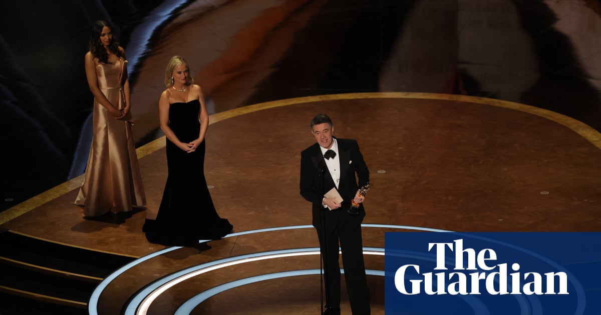 Peter Straughan wins the best adapted screenplay Oscar for Conclave ...