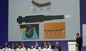 Wilbert Paulissen of the JIT presents the preliminary results of the investigation into the shooting down of flight MH17