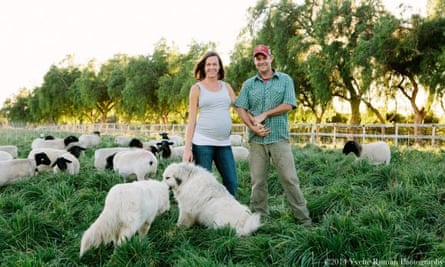 Molly and John Chester, who run Apricot Lane Farms.