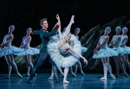 ‘Partners who give me confidence’ … Marianela Núñez (Odette/Odile) and Vadim Muntagirov (Prince Siegfried) in Swan Lake.