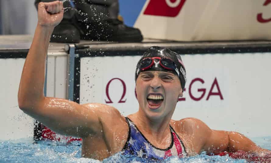 Katie Ledecky's records may soon be under threat from Lia Thomas.