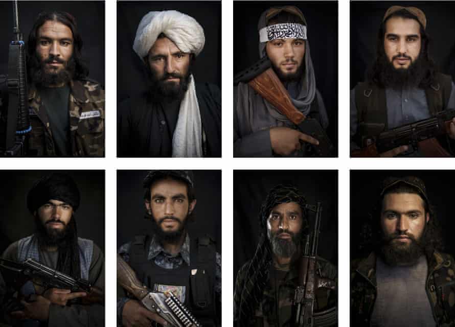 Agency photographer of the year – 2021 shortlist | World news 4 Portraits of Taliban fighters taken at various police stations in Kabul, Afghanistan, from Sept. 16 to 22, 2021.