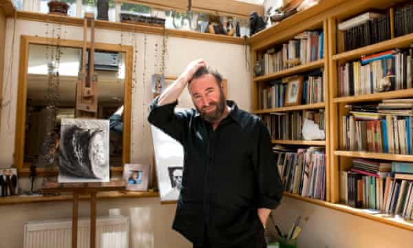 A fine artist and an accomplished writer, as well as a great actor: Antony Sher in his studio at home in Islington, London, in 2009.