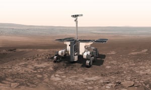 Printed by an artist of the ExoMars 2020-rover.