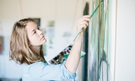 Nurturing talent … an artist at Old Jet.