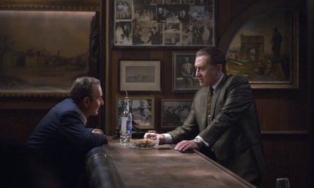 Joe Pesci, left, and Robert De Niro in Martin Scorsese’s The Irishman.