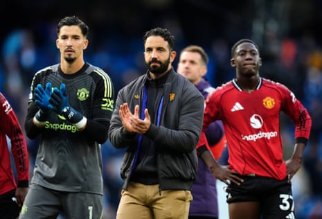 Ruben Amorim says 'not even the pope' can make him change his system at United | Manchester United | The Guardian