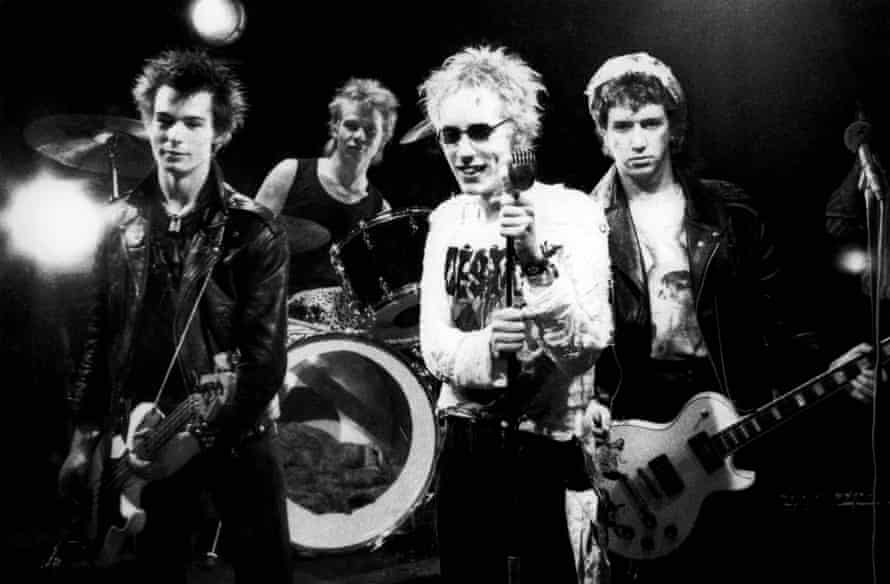 Art of punk … the Sex Pistols in 1997.