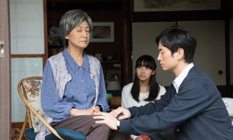 Testing the faith … Hisaaki Takeuchi gets to work.