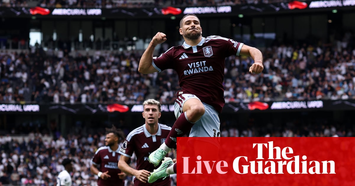 Tottenham v Aston Villa: Premier League – live