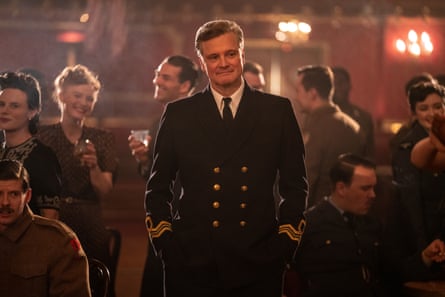 Much more traditional war thriller … Colin Firth in the 2021 film.