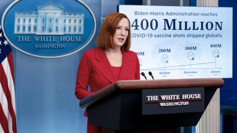 Biden to 'stand by' pledge to nominate Black woman to supreme court, says Jen Psaki – video