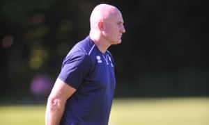 Nathan Graham takes Scotland training.