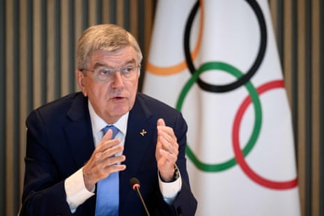 Thomas Bach in Lausanne earlier this week.